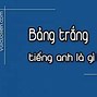 Chất Tẩy Trắng Tiếng Anh Là Gì